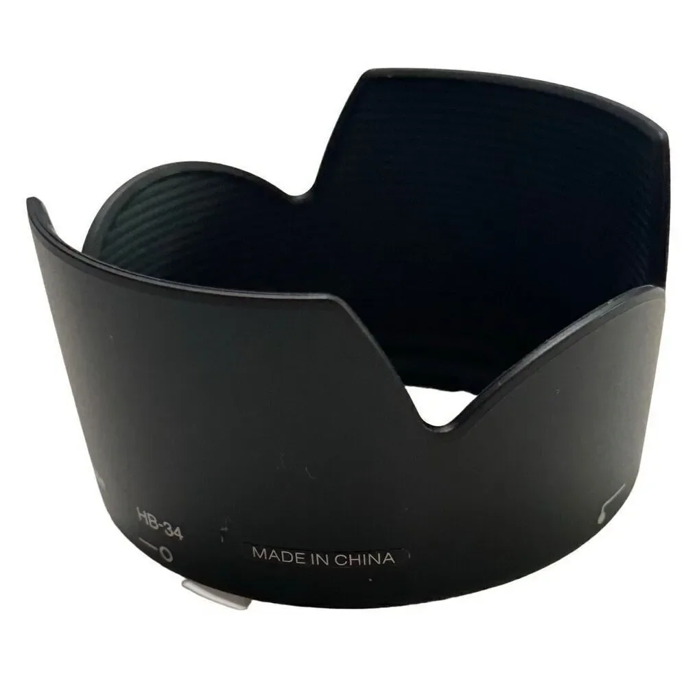 Nice Clean Nikon HB-34 Bayonet Lens Hood For 55-200mm Nikkor DX Lenses